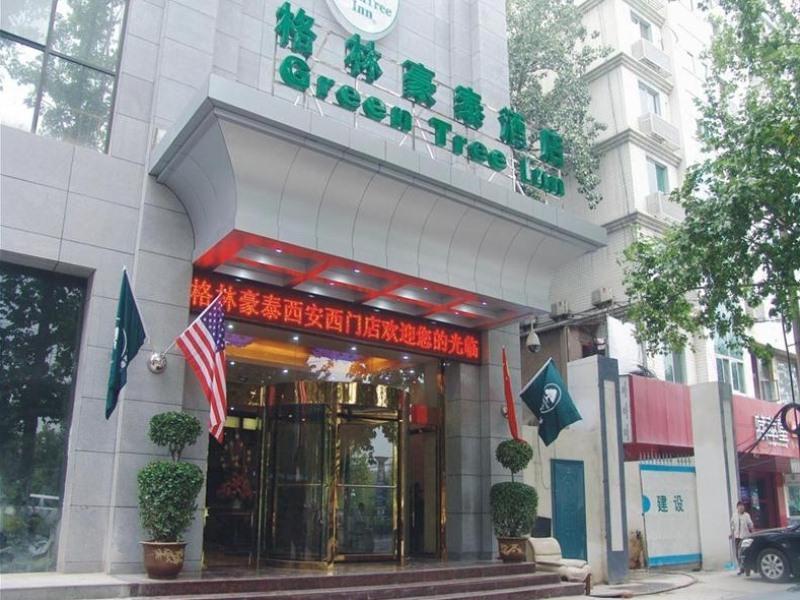 Greentree Inn Shanxi Xian West Gate Express Hotel Exteriör bild